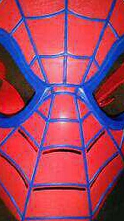 Spiderman Hard Mask! Glows in the dark! 