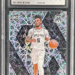 Stephon Castle [Premium] #236 [Rookie] 2024 Panini Mosaic