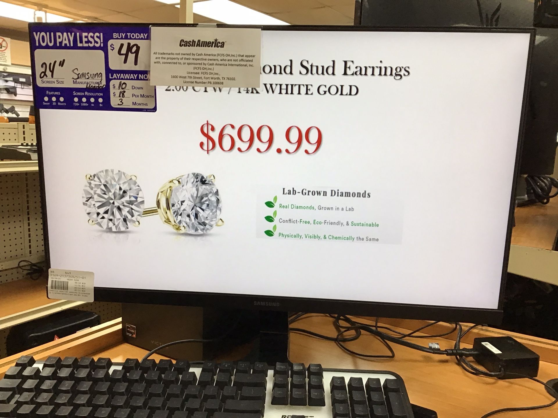 Samsung 24” Monitor