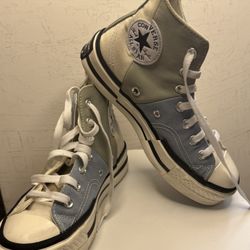 Converse Chuck 70 Patchwork Mashup Green Blue Egret High Top Sneakers Men 4