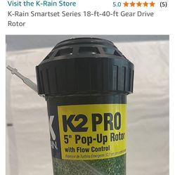 5” Sprinkler Rotor 