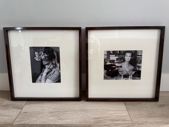 CB2 French Polished Acacia Picture Frames 8x10 – Set of 2