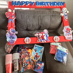 Spidey party bundle