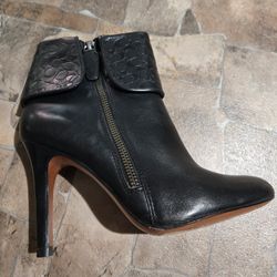 Coach boots black, leather Size  6B