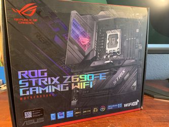 Asus Strix Z690-E Gaming WiFi Motherboard For Intel Cpu