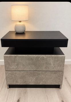 Nightstand with led lights