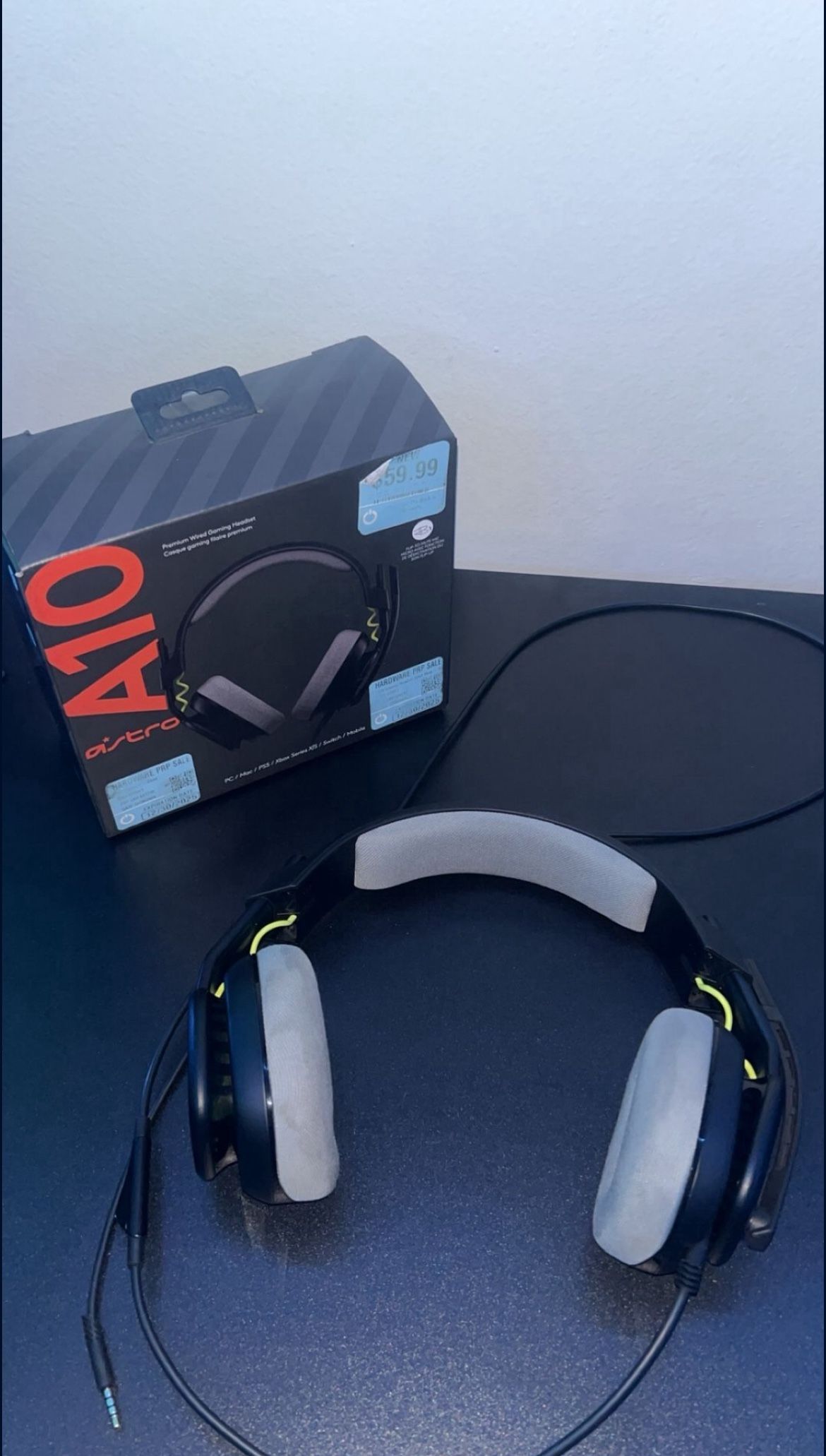 Astro A10 Gaming Headset Compatible For Playstation, Xbox, Nintendo Switch, And Pc
