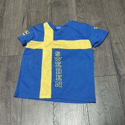 SWEDEN 🇸🇪 Kids Youth ✨WORLD CUP✨NATIONAL TEAM SOCCER JERSEY ✨5-7 Years