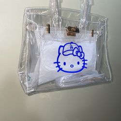 New LA Dodgers Hello Kitty Handbag 