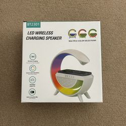 LED Wireless Charging Speaker