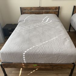 6 Full Size Beds With Metal And Wood Bed Frame