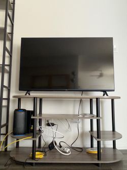LG 43” TV + stand