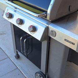 Bbq Grill Propane Weber  Like New"