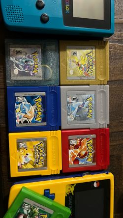 Pokémon Gameboy Games + Gameboy Colors