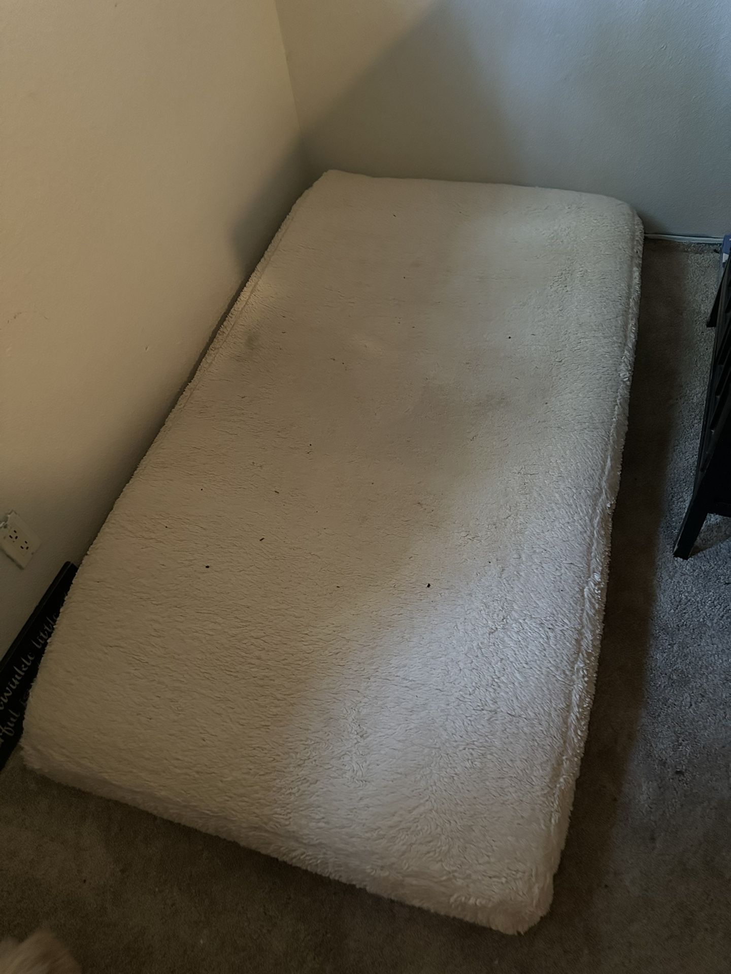 Futon With Washable Cover And Wood Frame