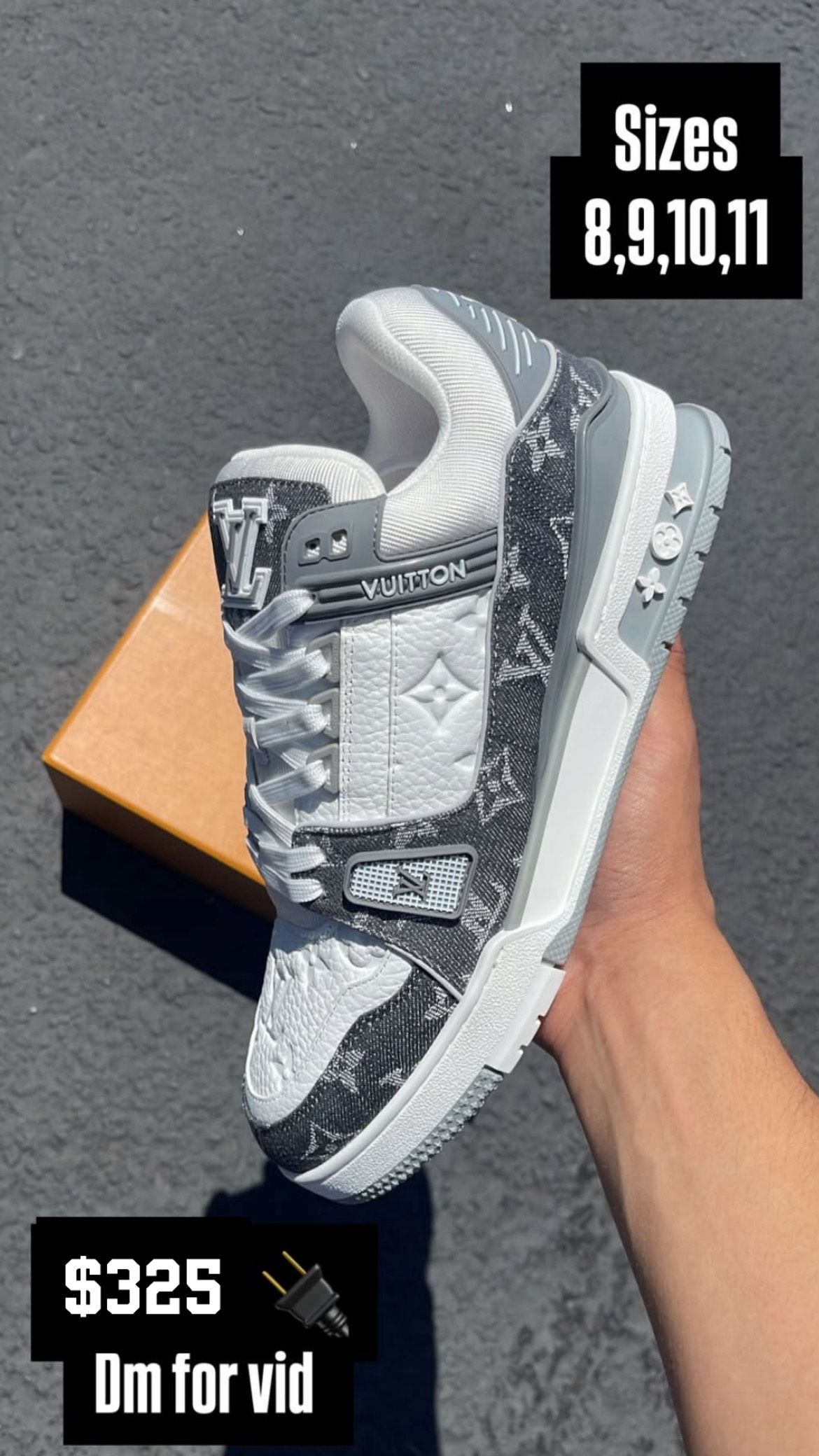 Louis Vuitton LV trainer sneaker