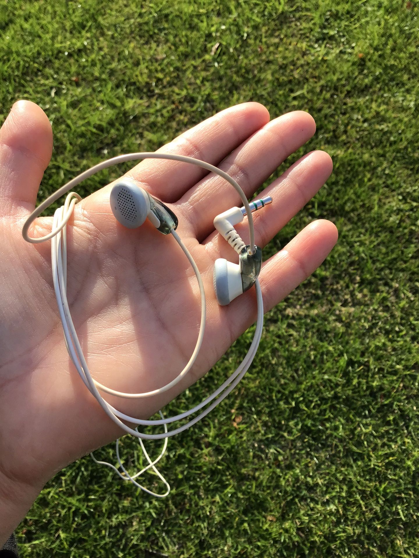 Travel Earphones Wired Ear Phones Apple iPod Music Smart Cell Phones Accessories CD Player Work Office Computer Laptop