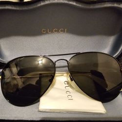 Authentic Aviator Gucci Sunglasses For Men