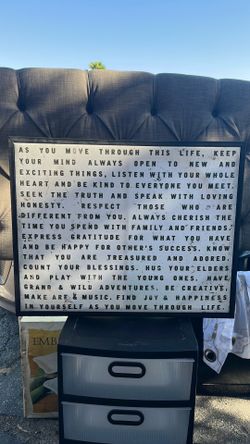 Quoted poster print