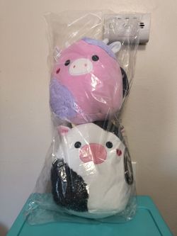 Brand New With Tag Patty And Connor Squishmallow Valentine Day Edition