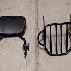 Harley Davidson Sissy Bar, Backrest & Luggage Rack