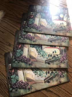 Placemats set 4