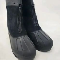 POLAR Mens Muck Nylon Strap Lace Up Duck Snow Winter Flat Rain Outdoor Boots..... CHECK OUT MY PAGE FOR MORE ITEMS
