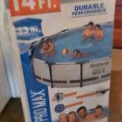 14 ft Bestway Pool with Filter Pump,  New in Box 