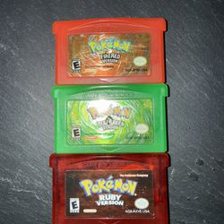 Pokemon GBA lot