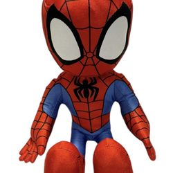 MARVEL Spidey Amazing Friends 2022 Spiderman 11.75”  Talking Soft Stuffed Toy