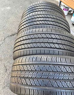 255/45/19 Continetal vendo un set de llantas usadas excelente condiciones de vida las 4 ✅🤩I am selling a set of used tires, all 4 in excellent living