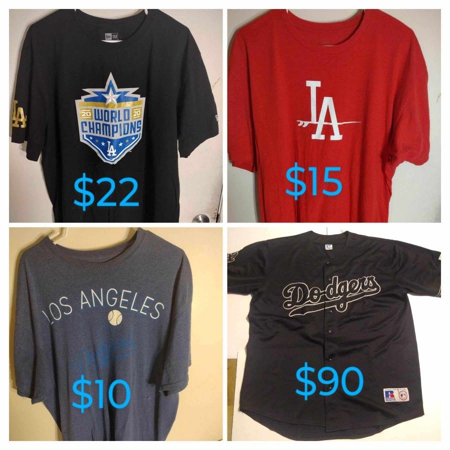 Los Angeles Dodgers T-shirts And Jersey