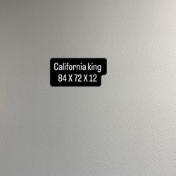 CALIFORNIA KING MATTRESS⏬️⏬️⏬️