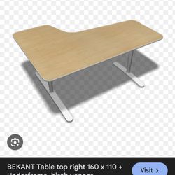 Office Table And Double Monitor Table Mount