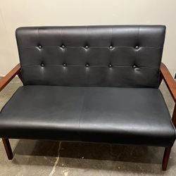 Small Leather Sofa