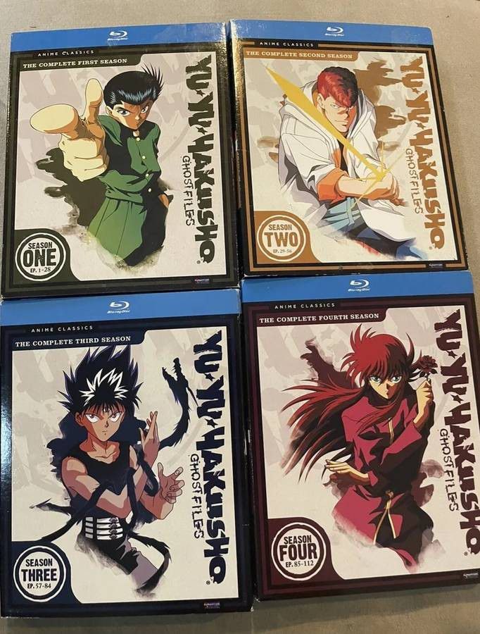 Anime Yu Yu Hakusho complete series Blu-ray Excellent condition

