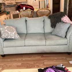 Like New Sofa And Love Seat