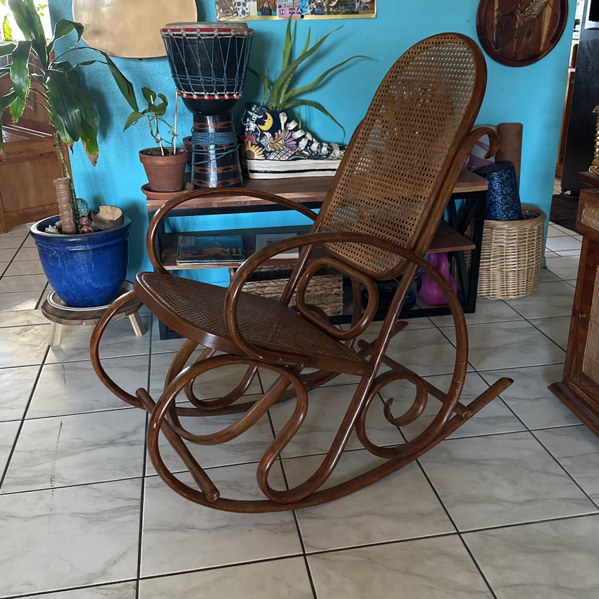 Cane Rocking Chair