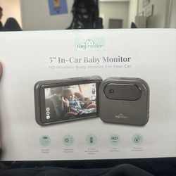 5” Tiny Traveler In Car Baby Monitor