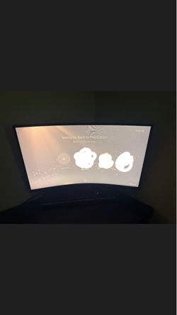 Samsung curved monitor