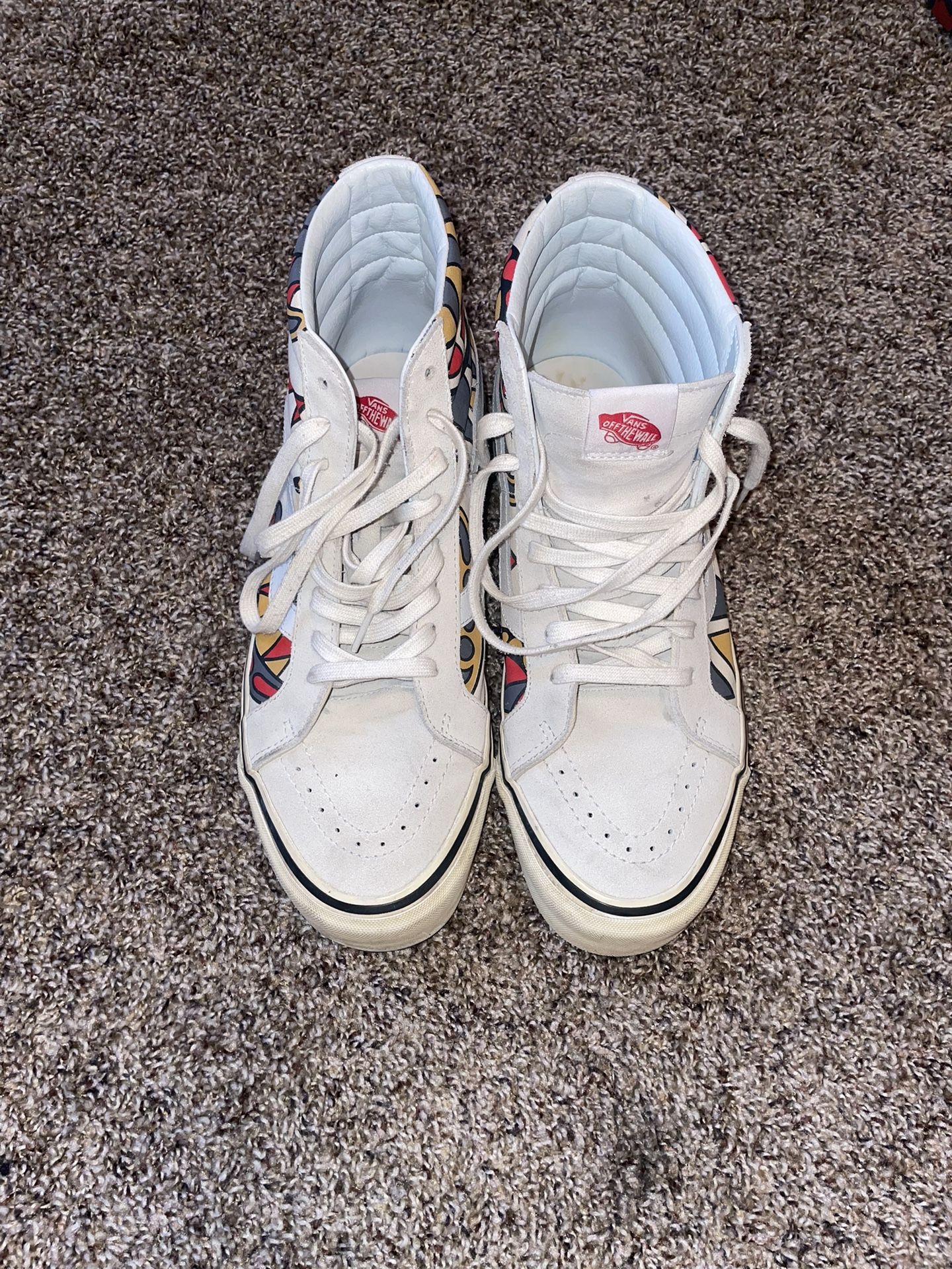 Vans High Top Shoes For Men.