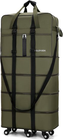 43.5" Extra-Large Expandable Rolling Suitcase