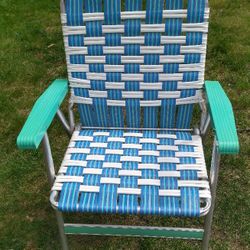 Retro Aluminum Beach Chair