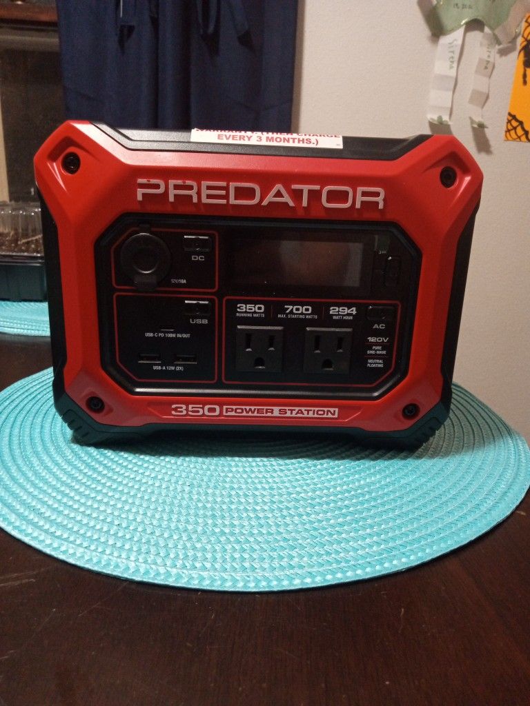 Harbor Freight Predator Portable Power Station