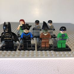 Lego Batman 1 Arkham Asylum Minifigures Lot 