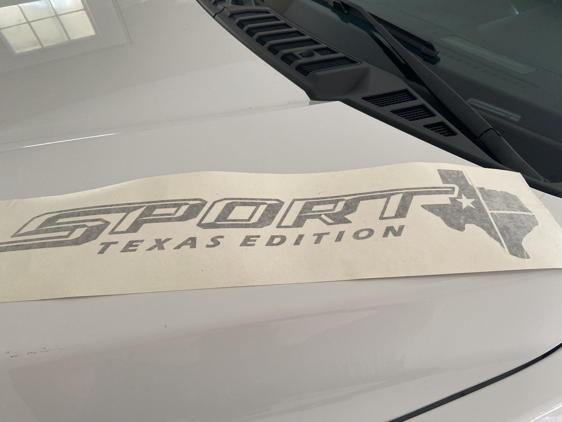 Sport Texas Edition Decal