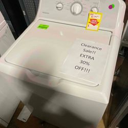 HOTPOINT HTW240ASKWS 3.8 cu. ft. White Top Load Washer