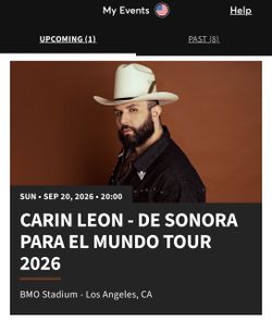 Carin Leon -concert