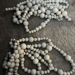 Wooden Beaded Garland