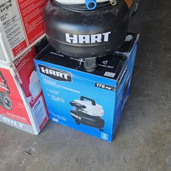 Hart 175psi Air Compressor Like New 